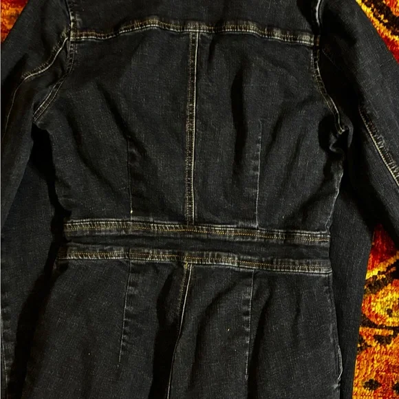Madewell Denim Slim Dark Wash Coverall Jumpsuit | Size 2 - Picture 12 of 12